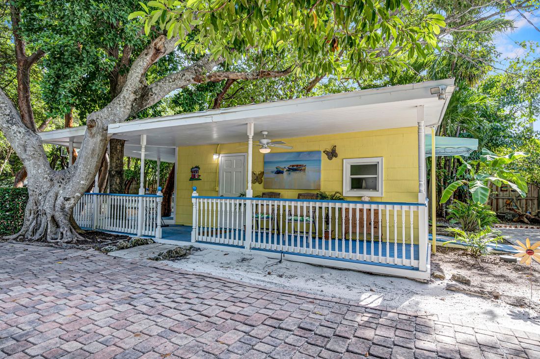 Main house view at Butterfly House Islamorada